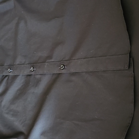 Egara Mens Black Dress Shirt Classic Long-Sleeve Neck Size 15 - Picture 6 of 7